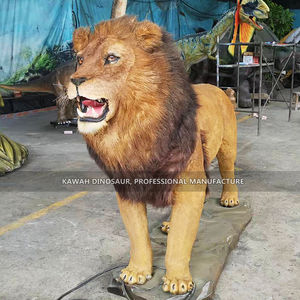 Figura de Animal animatrónico hecho a mano, Animal realista, León, animatrónico, modelo personalizado, estatua para Zoo Park - Product Image 5