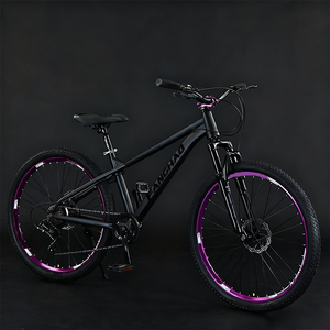 Nouveau <span class=keywords><strong>VTT</strong></span> 26 29 pouces 21 vitesses Dirt Jumper Vélo de montagne à suspension intégrale 26 pouces Vélo de descente pour hommes adultes Vélo pour hommes - Product Image 2