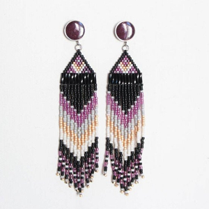 Pendientes de cuentas Miyuki El arte de la hecha a mano - Product Image 1