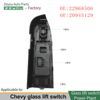 22968506 Panel Saklar Pengangkat Kaca Berkualitas Tinggi Saklar Kontrol Elektrik Pengangkat Kaca Mobil untuk Chevrolet