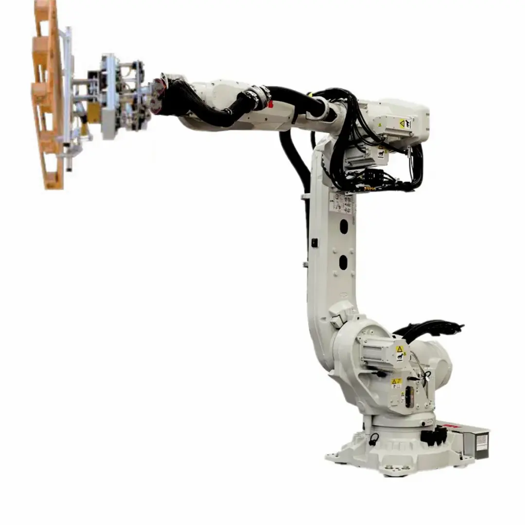 300kg Payload ABB IRB6700-300/2.6 Grande Robô Industrial Com Garra Para Embalagem Paletização Robô Braço 6 Eixos