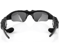 Sport stéréo Bluetooth sans fil casque pliable lunettes de soleil casque polarisé conduite lunettes de soleil/mp3 micro équitation yeux lunettes