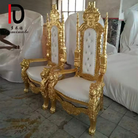 Location de mariage Grand trône blanc bon marché pour roi et reine