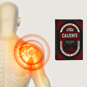 新しいデザインホットチリ接着カプサイシンハーブベラドンナ経皮パッチ筋肉首関節腰痛腰痛カプサイカプラスター - Product Image 3