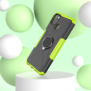 เคสโทรศัพท์ TPU + PC กันกระแทกสำหรับ Infinix Hot 10 <span class=keywords><strong>Lite</strong></span>,ตัวยึดห่วงแฟชั่นสุดหรูสำหรับใส่ในรถยนต์ - Product Image 1