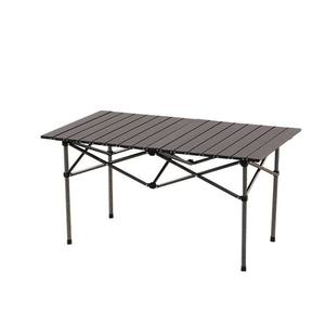 <span class=keywords><strong>Table</strong></span> de <span class=keywords><strong>camping</strong></span> pliable portable, mobilier d'extérieur, <span class=keywords><strong>table</strong></span> de pique-nique ultralégère enroulable avec poche en filet, en bois - Product Image 6