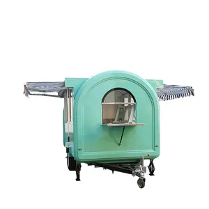Saidog direct factory HOT Sale food catering pods trailer mobile pizza coffee cart with kitchen facility for sale