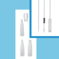 Aiguilles de tatouage en acier inoxydable pour le maquillage permanent, 20 pièces par boîte, microblading, microneeding, jetables, vente en gros