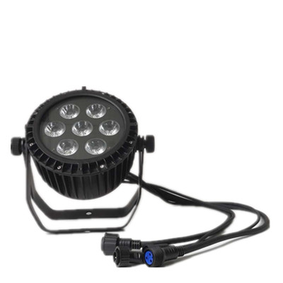 Популярный эффект IP65 свет этапа 7x10 Вт RGBW 4in1 светодиодный par прожекторы DMX512 для диско ди-Джея свет для сцены парти Отключение звука и в водонепроницаемом алюминиевом лампа