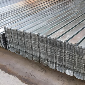 Panel Pagar Logam Bergelombang Galvanis Celup Panas DX51D Z275 10ft 12ft 16ft untuk Dijual Harga Per Lembar - Product Image 4