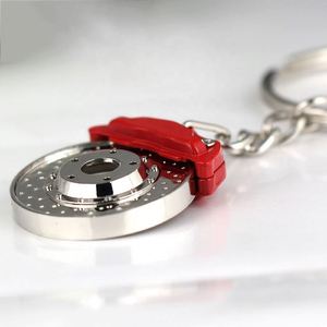 Wholesale Car Keychain Accessories Spinning New Disc Brake Rotor Keychain - Product Image 4