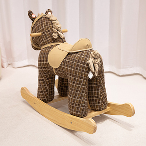 Nouveau Modèle 2025 Cheval à Bascule pour Enfants, Cheval à Bascule de Style Vintage Premium, Cadeau pour Enfants - Product Image 4