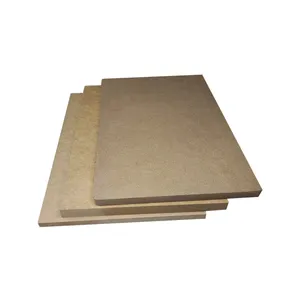 750kg densité E1 gule mdf hdf feuilles avec panneau blanc mélamine mdf Hdf pour meubles