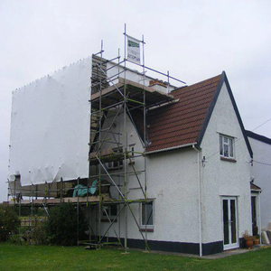 Chống cháy UV kháng ánh sáng mặt trời từ chối PE bảo vệ phim xây dựng thu nhỏ bọc cuộn cho xây dựng giàn giáo - Product Image 2