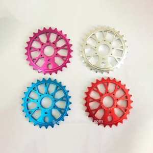 Plato de Cadena para Bicicleta BMX de Aleación 7075, CNC, 25T, Disco de una Sola Diente, Piezas de Bicicleta, Azul/Rojo/Morado/Plateado, 10g - Product Image 2