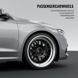 Customized 18 Inch Five Spoke 8J Cast Aluminum Alloy Automobile Wheels Knurled Bronze Gunmetal Gloss Black New for Stock Vehicle - Product Image 4
