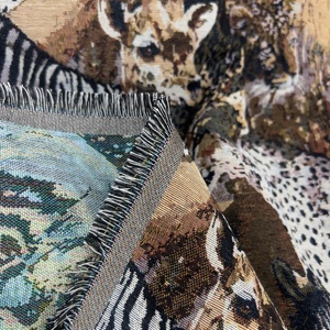 Manta Tejida con Diseño de Animales, Tapiz Personalizado de Nuevo Diseño, Decoración del Hogar de Uso Amplio - Product Image 3