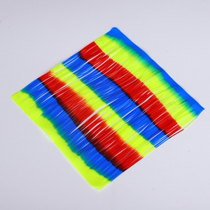 Lot de 200 leurres jig de 15 cm en silicone, matériel de pêche pour spinnerbaits, pour la pêche au bar en lac et en ruisseau, sans hameçons - Product Image 5