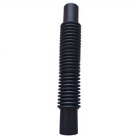 Tuyau en caoutchouc sur mesure OEM noir EPDM, flexible, ondulé, manchon en caoutchouc, soufflet pour applications industrielles et automobiles multiples