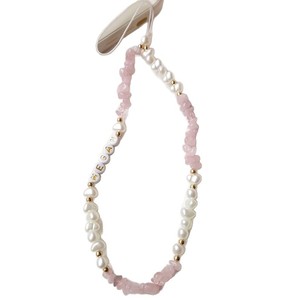 Collier bohème transfrontalier fait main, style resort, perles irrégulières multicolores en quartz rose, collier ras-du-<span class=keywords><strong>cou</strong></span> imitation perle - Product Image 5