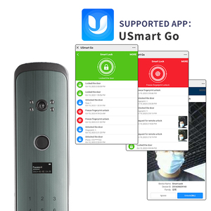 Camera Thông Minh Tích Hợp <span class=keywords><strong>WIFI</strong></span>, Khóa Cửa Kỹ Thuật Số Tự Động Hoàn Toàn Mới Bằng Mật Khẩu Vân Tay - Product Image 6