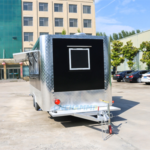 Chammp Commercial Grade Stainless Steel Coffee <strong>Truck</strong> <strong>Mobile</strong> Coffee Trailer Professional Equipment 2026 Model Fast <strong>Food</strong> Ice Cream - Product Image 6