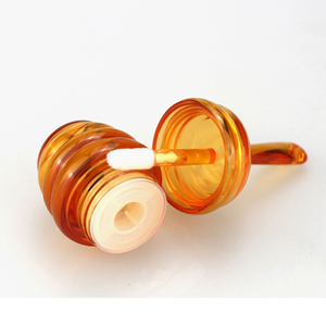 Commercio all'ingrosso 5ml carino vaso di miele chiaro <span class=keywords><strong>arancione</strong></span> vuoto lip gloss contenitori bacchette tubi - Product Image 4