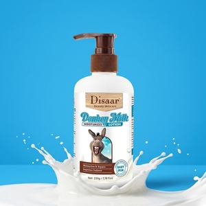 Lotion corporelle éclaircissante au <span class=keywords><strong>lait</strong></span> <span class=keywords><strong>d</strong></span>'ânesse Disaar en marque propre, crème hydratante pour la peau, produits de soin pour les peaux noires - Product Image 1