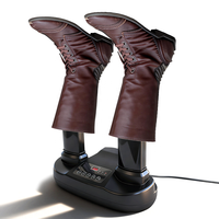 Séchoir à chaussures et casques 2-en-1 intelligent pour la maison avec minuterie, multifonctionnel, désodorisant, stérilisant, déshumidificateur, en ABS