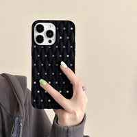 Étui de téléphone antichoc évider le tissage de la vigne Dissipation thermique étui de protection pour iPhone 16 15 14 13 Pro Max Plus