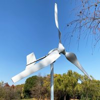 Kit complet d'éolienne 2000W, roue éolienne à aimant permanent 24V/48V, générateur éolien haute efficacité