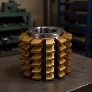 Fresa de engranajes HSS Fervi para engranajes cilíndricos con ángulo de presión de 20 grados y dientes evolventes - Product Image 3