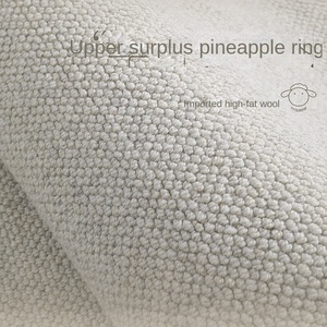 <span class=keywords><strong>Tappeto</strong></span> di lana Eco Friendly tessuto a mano per salotto tavolino da salotto colore solido luce di lusso minimalista bianco Premium - Product Image 3