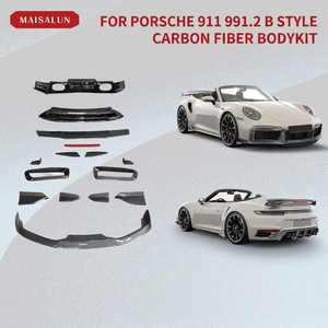 Kit Carrozzeria Stile <span class=keywords><strong>B</strong></span> in Fibra di Carbonio per Porsche 911 992 Turbo <span class=keywords><strong>S</strong></span>, Parti Auto per Tuning Esterno - Product Image 1