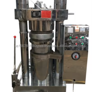 Máquina de prensa de aceite hidráulica automática para extracción de aceite de aguacate de linaza de cacahuete de cacao de sésamo nueva condición - Product Image 1