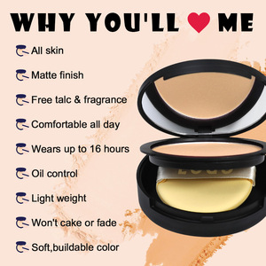 Meilleure vente de poudre bronzante longue durée poudre pressée marque privée contrôle de l'<span class=keywords><strong>huile</strong></span> maquillage fond de teint correcteur Contour poudre pressée - Product Image 4