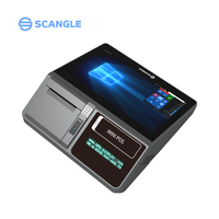 Scangle Factory 11.6 "Windows de systèmes de point de vente de tablette à écran tactile avec 20*2 lignes VFD + NFC + Scanner