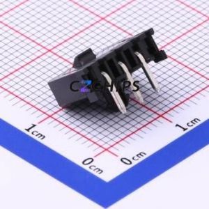 M3025R-1x3P Wire-to-Board Pin Header Bent Lead Through Hole,P=3mm Connector 1x3P 3mm Right Angle Insert 3P - Product Image 2