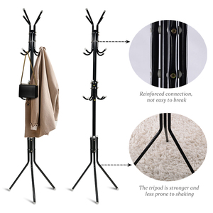 Livingroom Hall <strong>Corner</strong> Entryway Freestanding Tree Hanging Clothes Bag Hat Jacket Umbrella <strong>Coat</strong> Rack Metal <strong>Coat</strong> Hanger <strong>Stand</strong> - Product Image 2