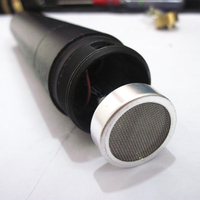 Capsule de microphone à condensateur à ruban à large diaphragme professionnel en argent, pièce de rechange DIY, haute sensibilité, faible bruit