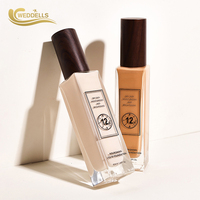 Fond de Teint Effet Seconde Peau Marque Blanche Gamme de Teintes Inclusives 50+ Ingrédients Bio-Fermentés Maquillage Liquide Naturel