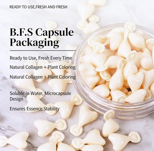 Huile Essentielle <span class=keywords><strong>Anti</strong></span>-rides à la Niacinamide ODM OEM, Capsule en Forme de Cœur Anneauée à l'Acide Ascorbique Éclaircissant - Product Image 1