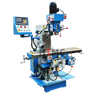 Machine de perçage et de fraisage verticale ZX6332, disponible immédiatement, avec alimentation automatique à trois axes, corps en fonte HT250