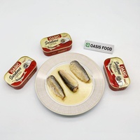 Meilleure Vente 2024 : Sardines Épicées en Conserve à l'Huile avec Corps, Certifiées Halal, Goût Naturel Frais pour la Cuisine et les Mélange Alimentaires