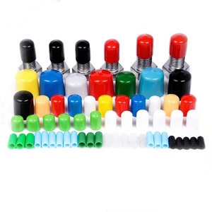 PVC Rubber Thread protection Sleeve Reinforcement Head Rubber Sleeve Silicone c ap <strong>Under</strong> Wire <strong>Seal</strong> - Product Image 2