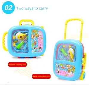 Jouets éducatifs pour enfants, docteur cognitif de la petite <span class=keywords><strong>enfance</strong></span>, kit de traitement, boîte à médicaments de simulation en plastique, jouets de simulation - Product Image 4