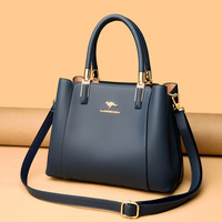 Vente chaude femmes sacs à main en cuir souple sac à bandoulière de luxe grande capacité Shopping marque Messenger fourre-tout