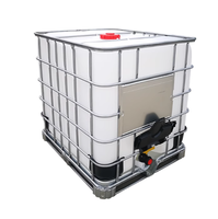 Réservoir IBC en polypropylène de 1000 L pour le stockage de liquides alimentaires et chimiques, usage industriel, boissons