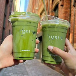 JN Custom LOGO <b>Printed</b> 12 14 16oz Clear Personalization Disposable Cup <b>Coffee</b> PET Plastic Cups with Lids and Straws For Drink - Product Image 3