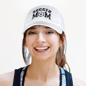 Soccer Mom <b>Baseball</b> <b>Cap</b> Embroidered Cotton Twill Unisex Hat For Women And Men - Product Image 4